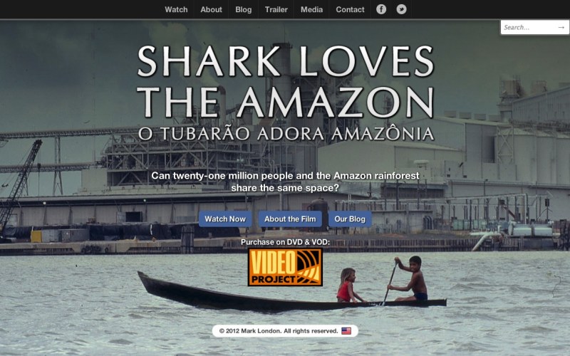 Shark Loves the Amazon — Home